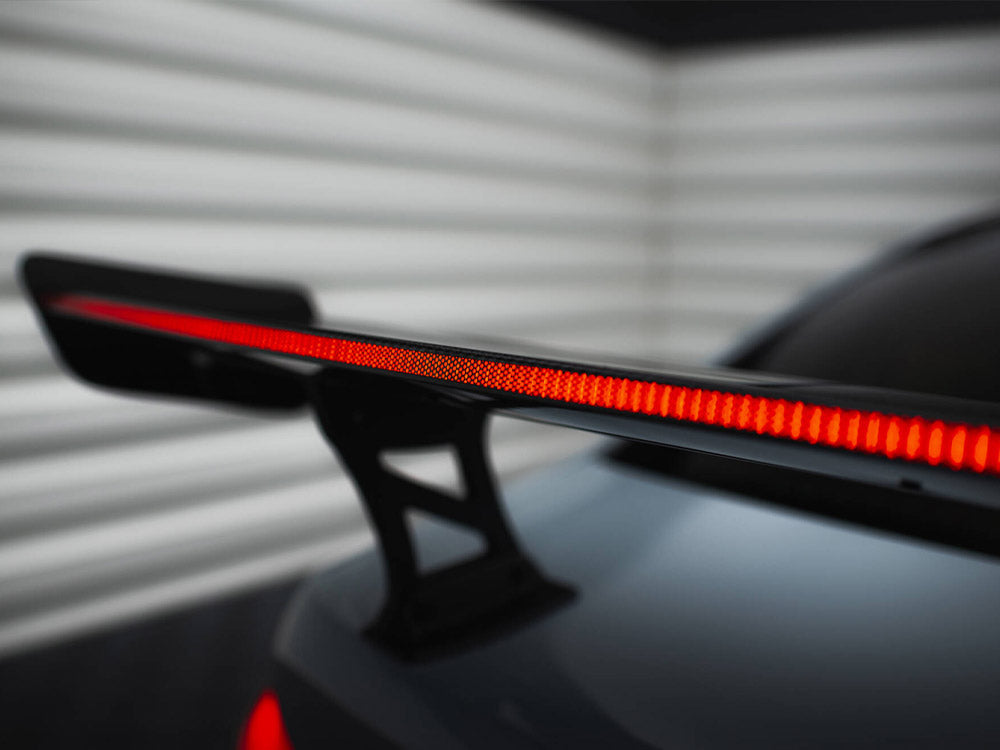 MAXTON DESIGN CARBON SPOILER WITH INTERNAL BRACKETS UPRIGHTS + LED BMW M3 G80 / M340I G20 / 3 M-PACK G20 / 3 STANDARD G20 — photo 4