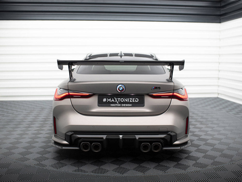 MAXTON DESIGN CARBON SPOILER WITH EXTERNAL BRACKETS UPRIGHTS BMW M4 G82 / M440I G22 / 4 M-PACK G22 — photo 4