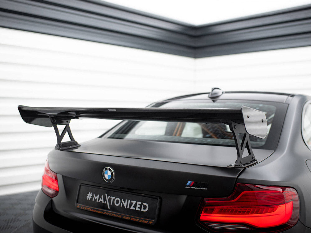 MAXTON DESIGN CARBON SPOILER WITH EXTERNAL BRACKETS UPRIGHTS BMW M2 F87 — photo 4