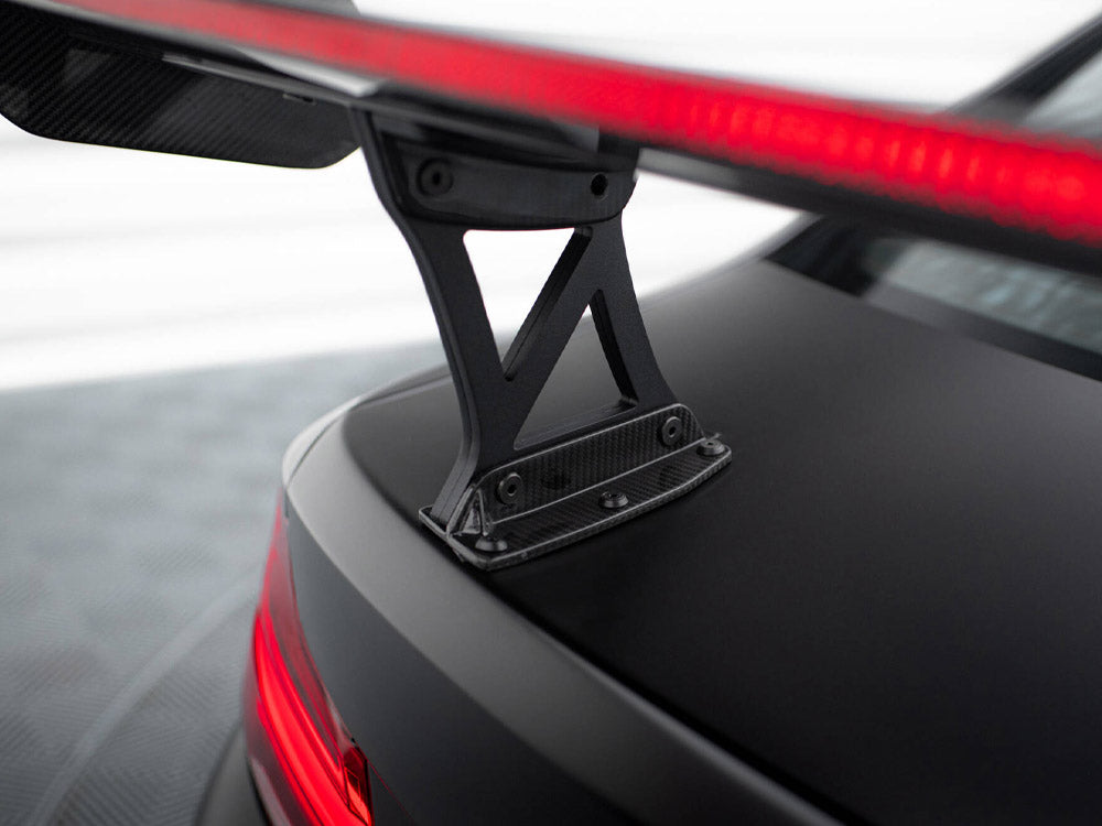 MAXTON DESIGN CARBON SPOILER WITH INTERNAL BRACKETS UPRIGHTS + LED BMW M2 F87 — photo 10
