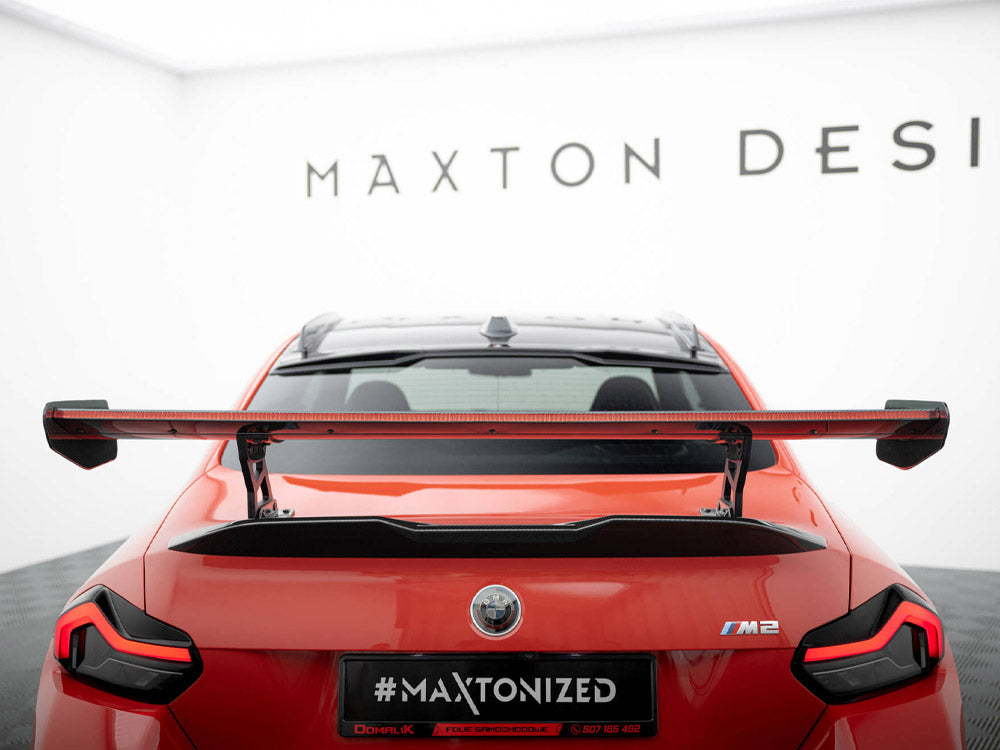 MAXTON DESIGN CARBON SPOILER INTERNAL BRACKETS + LED BMW M2 G87 — photo 9