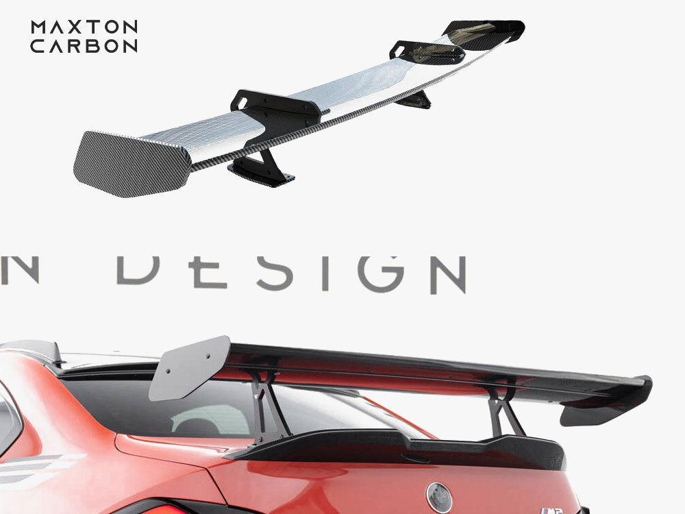 MAXTON DESIGN CARBON SPOILER UPPER SWAN MOUNT BMW M2 G87 — photo 1