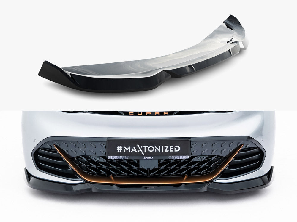 MAXTON DESIGN FRONT SPLITTER V.2 CUPRA BORN MK1 — photo 1