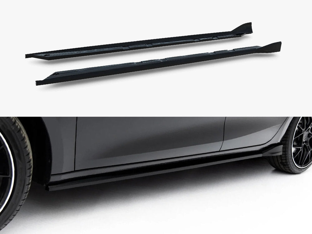 MAXTON DESIGN SIDE SKIRT DIFFUSERS V1 CUPRA LEON ST / HATCHBACK MK1 FACELIFT — photo 1