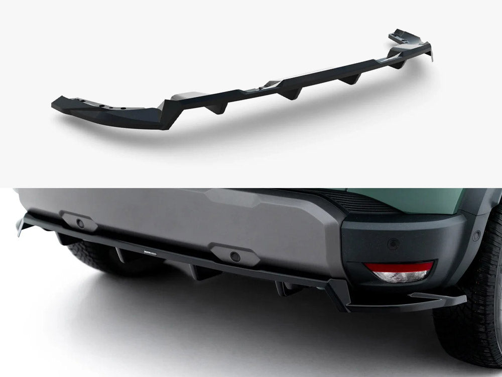 MAXTON DESIGN REAR SPLITTER VERTICAL BARS DACIA DUSTER MK3 — photo 1