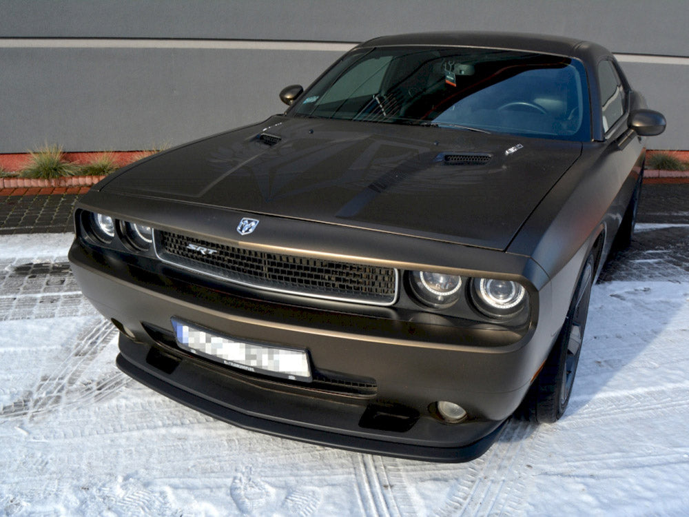 MAXTON DESIGN FRONT SPLITTER DODGE CHALLENGER MK3 SRT8 — photo 3