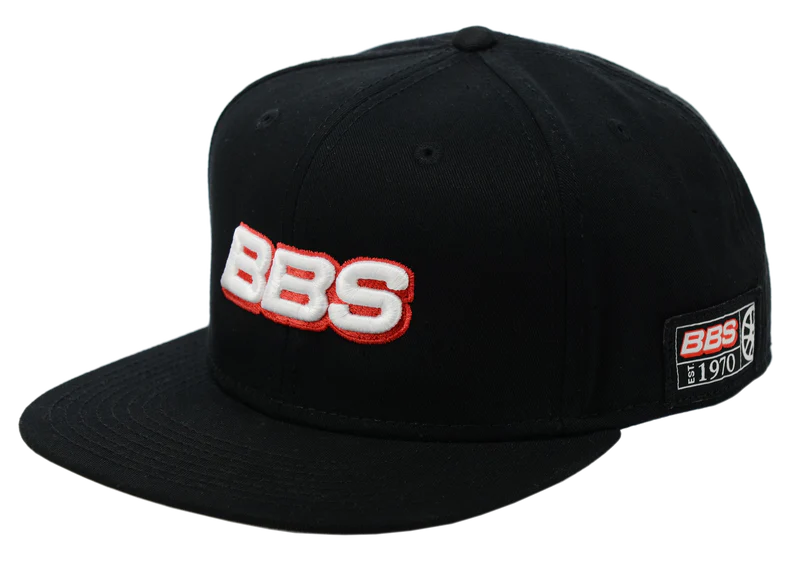 BBS Cap – Flat Bill Solid Black