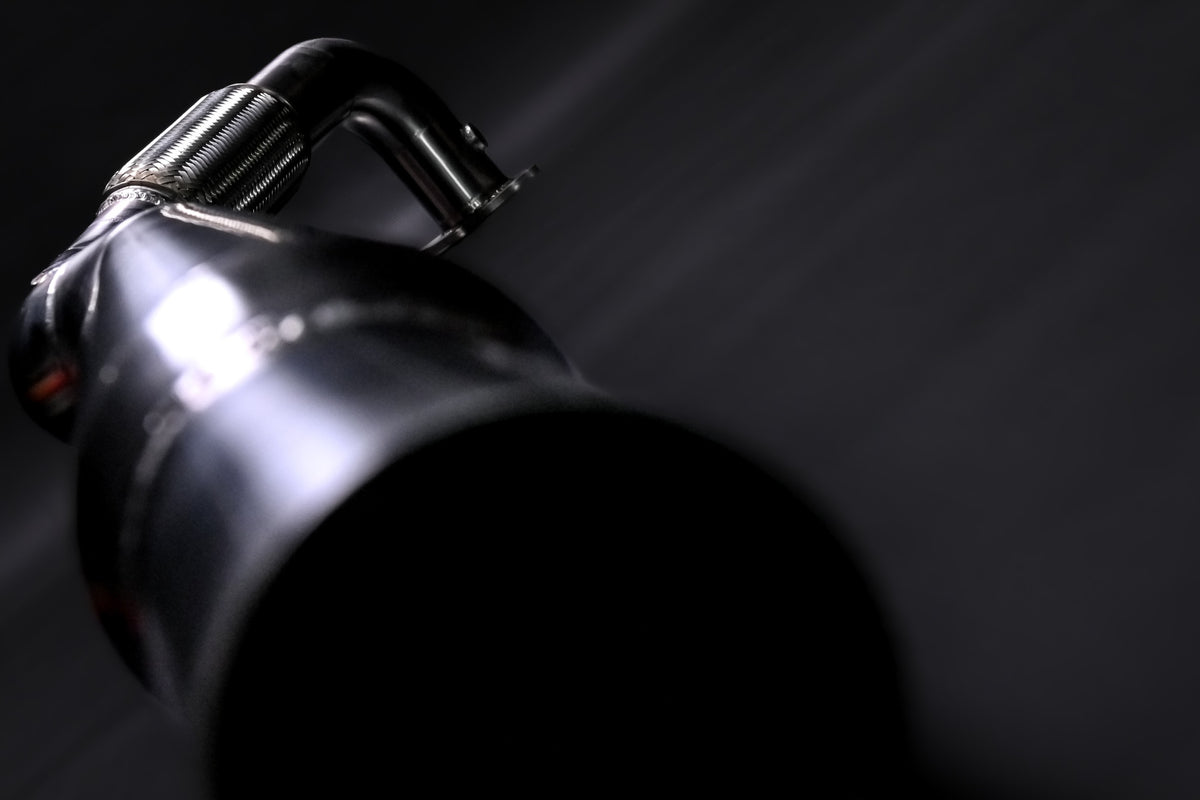 CE Mk6 R Downpipe – product view 2