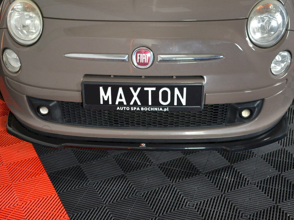 MAXTON DESIGN FIAT 500 PRE-FACELIFT FRONT SPLITTER V2 — photo 2