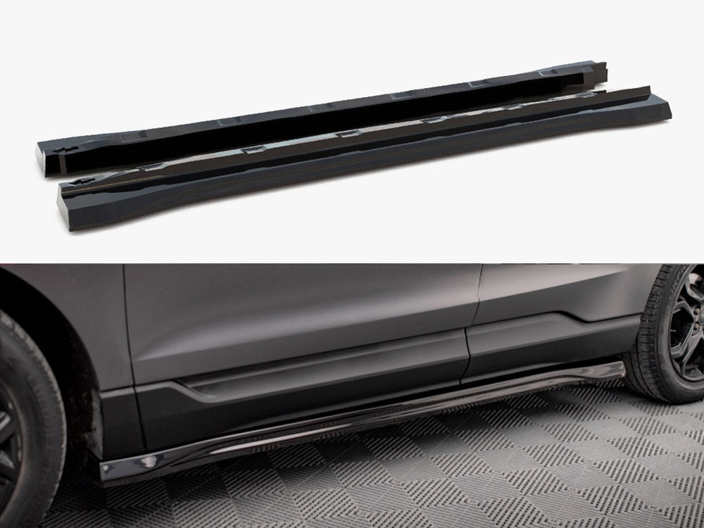 MAXTON DESIGN SIDE SKIRTS DIFFUSERS FORD EDGE MK2 — photo 1
