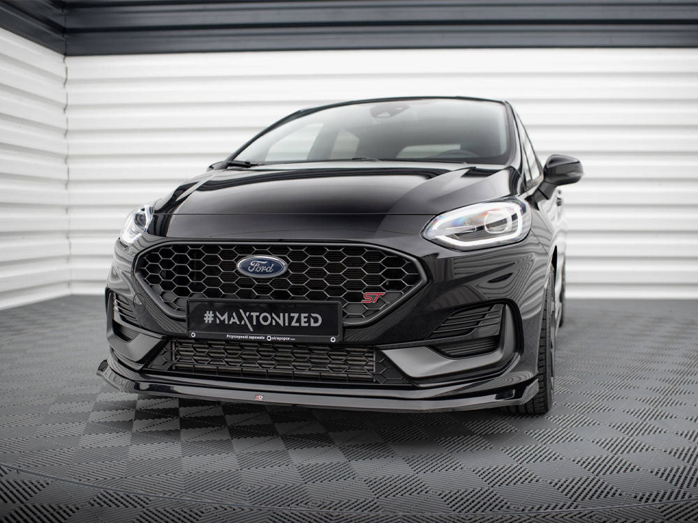 MAXTON DESIGN FORD FIESTA ST MK8 FACELIFT FRONT SPLITTER — photo 2