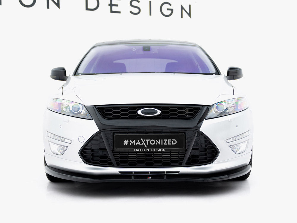 MAXTON DESIGN FRONT SPLITTER V.1 FORD MONDEO ST-LINE SEDAN MK4 FACELIFT — photo 3