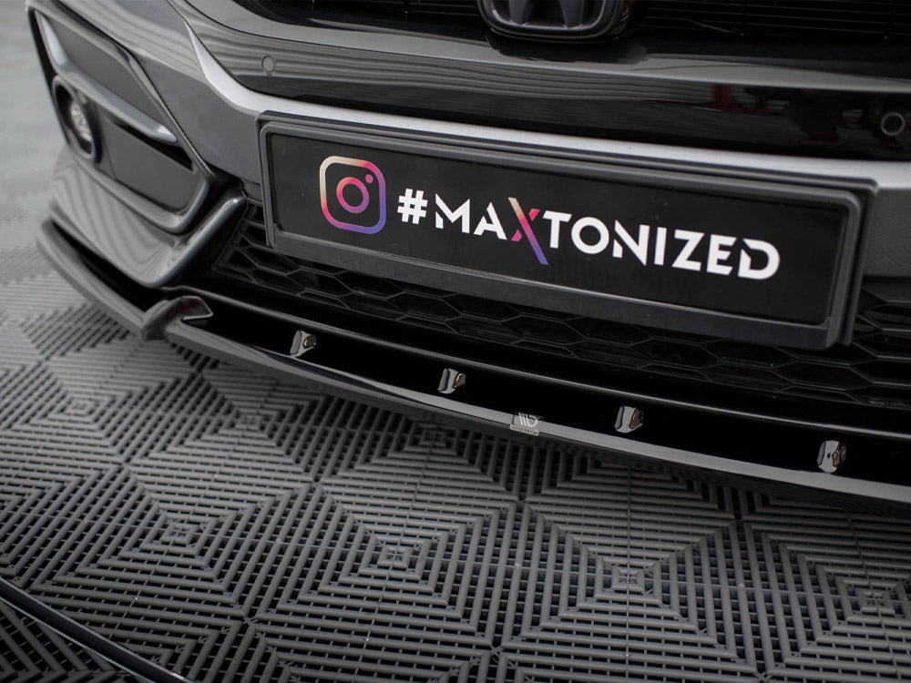 MAXTON DESIGN FRONT SPLITTER V.1 + FLAPS HONDA CIVIC SPORT MK10 — photo 5
