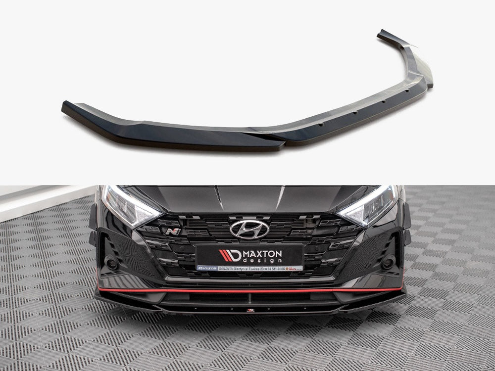 MAXTON DESIGN FRONT SPLITTER V.3 HYUNDAI I20 N MK3 — photo 1