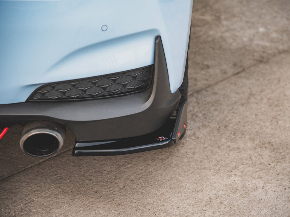 MAXTON DESIGN REAR SIDE SPLITTERS V.6 + FLAPS HYUNDAI I30 N MK3 HATCHBACK — photo 5