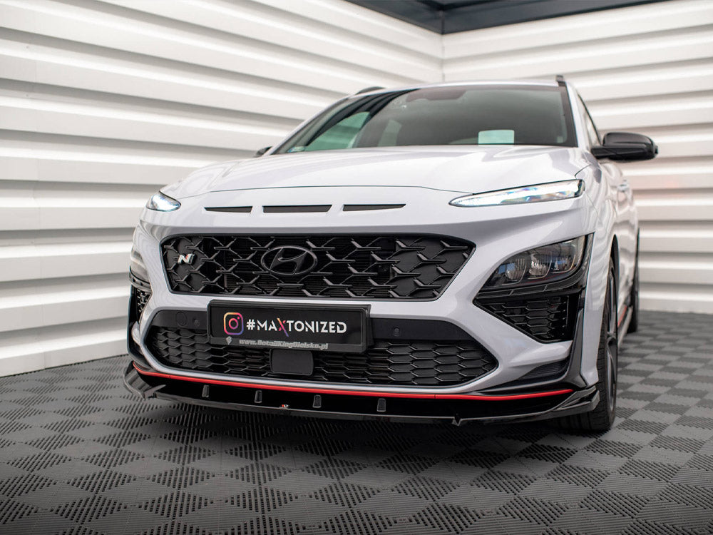 MAXTON DESIGN HYUNDAI KONA N MK1 FRONT SPLITTER V.2 — photo 2
