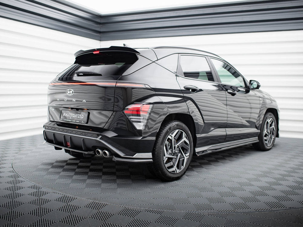 MAXTON DESIGN CENTRAL REAR SPLITTER HYUNDAI KONA N LINE MK2 — photo 2