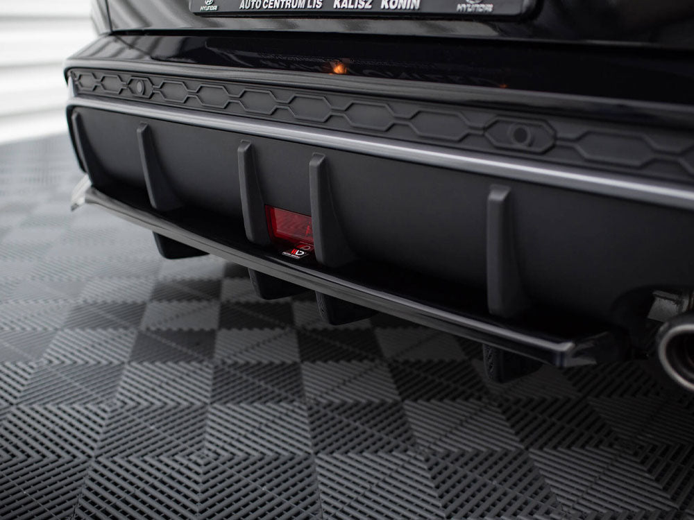 MAXTON DESIGN CENTRAL REAR SPLITTER HYUNDAI KONA N LINE MK2 — photo 4