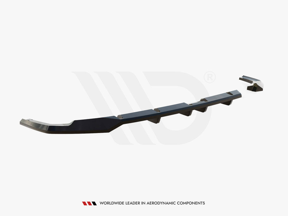 MAXTON DESIGN CENTRAL REAR SPLITTER HYUNDAI KONA N LINE MK2 — photo 5