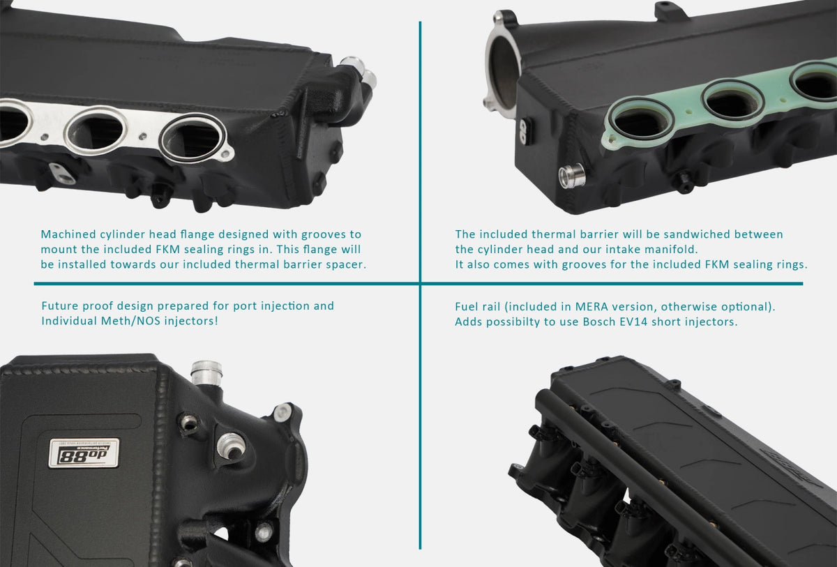 do88 Charge Cooler Manifold, BMW G-Serie (B58) / Toyota GR Supra A90