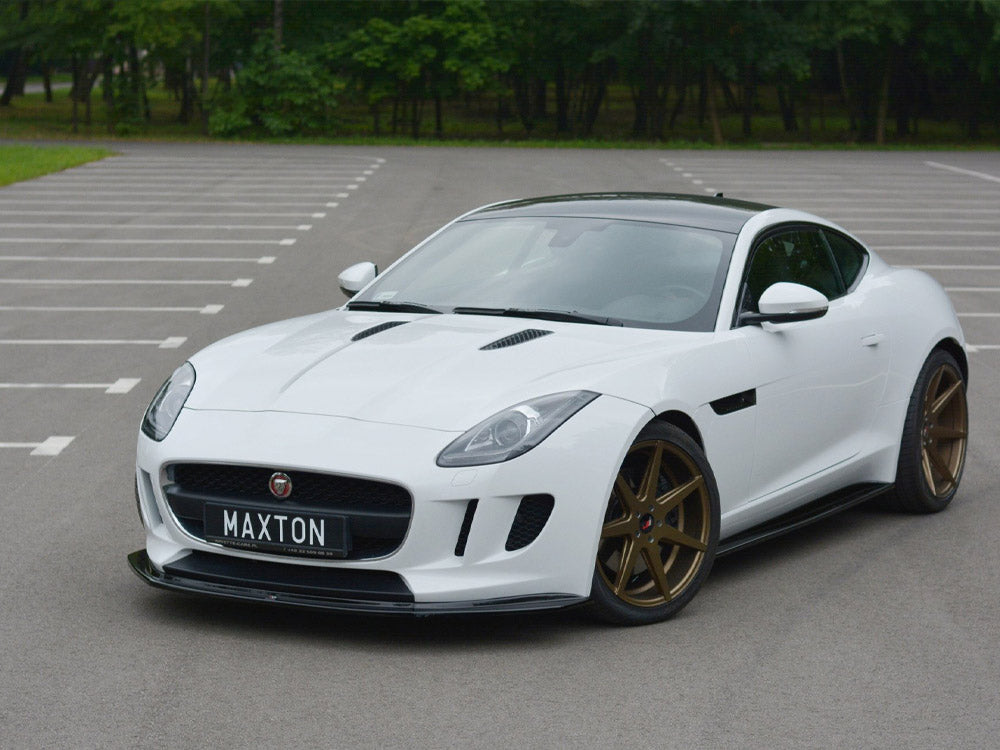MAXTON DESIGN FRONT SPLITTER V1 JAGUAR F-TYPE MK1 — photo 2