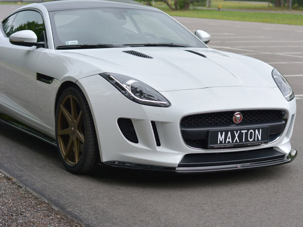 MAXTON DESIGN FRONT SPLITTER V1 JAGUAR F-TYPE MK1 — photo 4