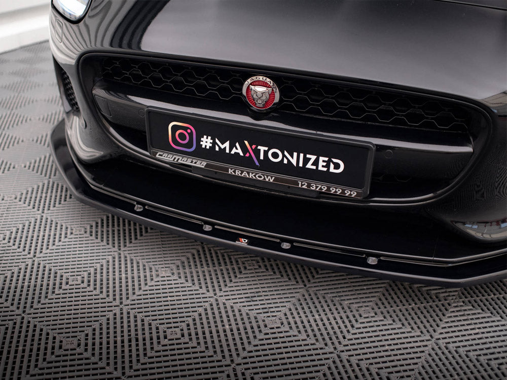 MAXTON DESIGN FRONT SPLITTER V1 JAGUAR F-TYPE MK1 FACELIFT — photo 4