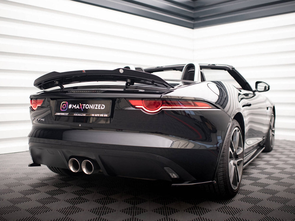 MAXTON DESIGN REAR SIDE SPLITTERS JAGUAR F-TYPE MK1 FACELIFT — photo 2