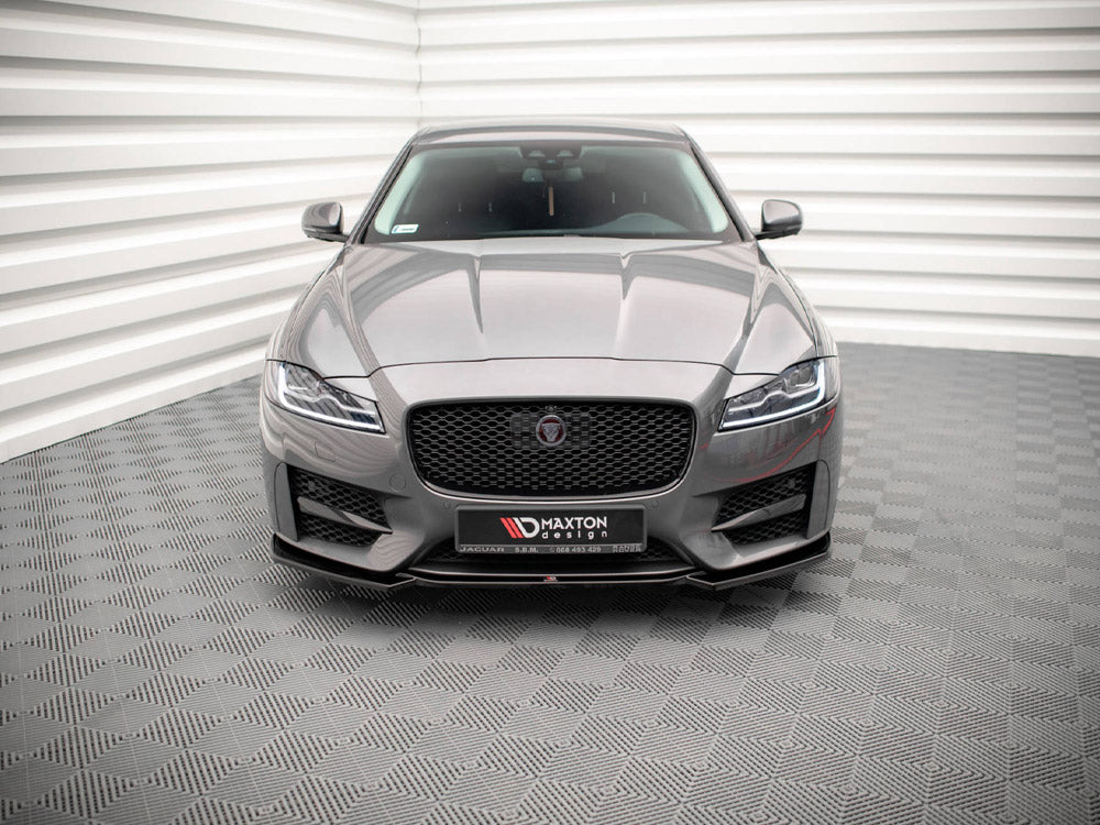 MAXTON DESIGN FRONT SPLITTER V1 JAGUAR XF R-SPORT MK2 — photo 3