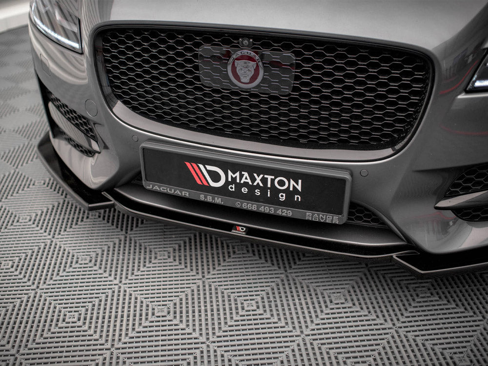 MAXTON DESIGN FRONT SPLITTER V1 JAGUAR XF R-SPORT MK2 — photo 4