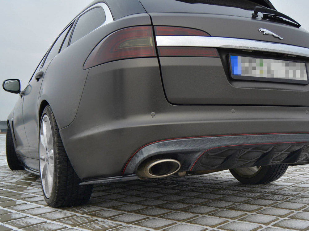 MAXTON DESIGN REAR SIDE SPLITTERS JAGUAR XF X250 SPORTBRAKE S-PACK — photo 3