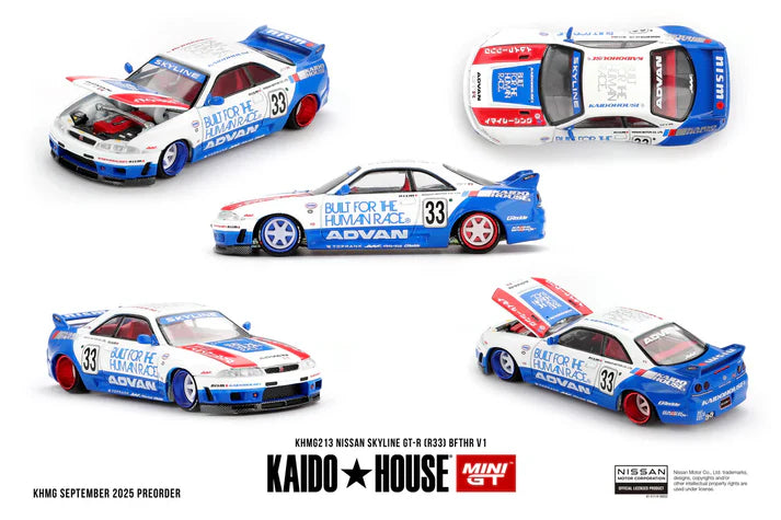 Kaido House – Nissan Skyline GT-R (R33) BFTHR V1 – KHMG213 – supplier image