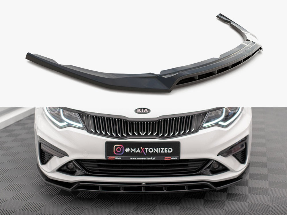 MAXTON DESIGN FRONT SPLITTER V1 KIA OPTIMA MK4 FACELIFT — photo 1