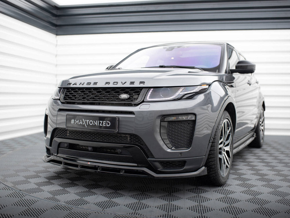 MAXTON DESIGN FRONT SPLITTER RANGE ROVER EVOQUE HSE DYNAMIC MK1 FACELIFT — photo 2
