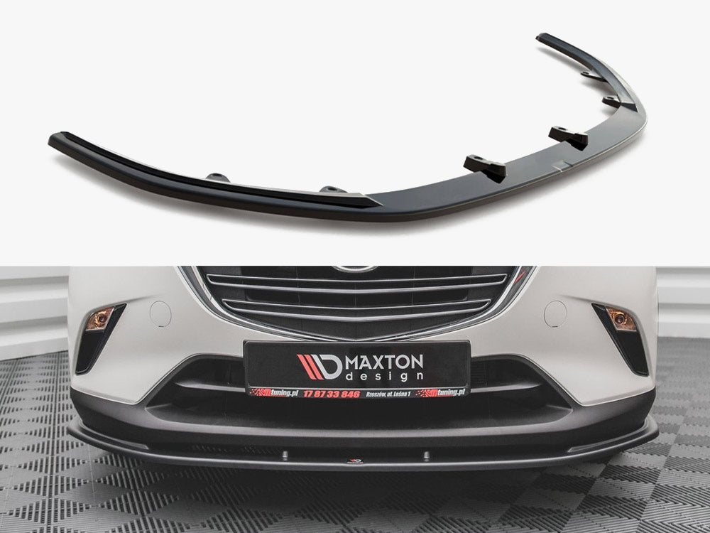 MAXTON DESIGN FRONT SPLITTER V.1 MAZDA CX-3 — photo 1