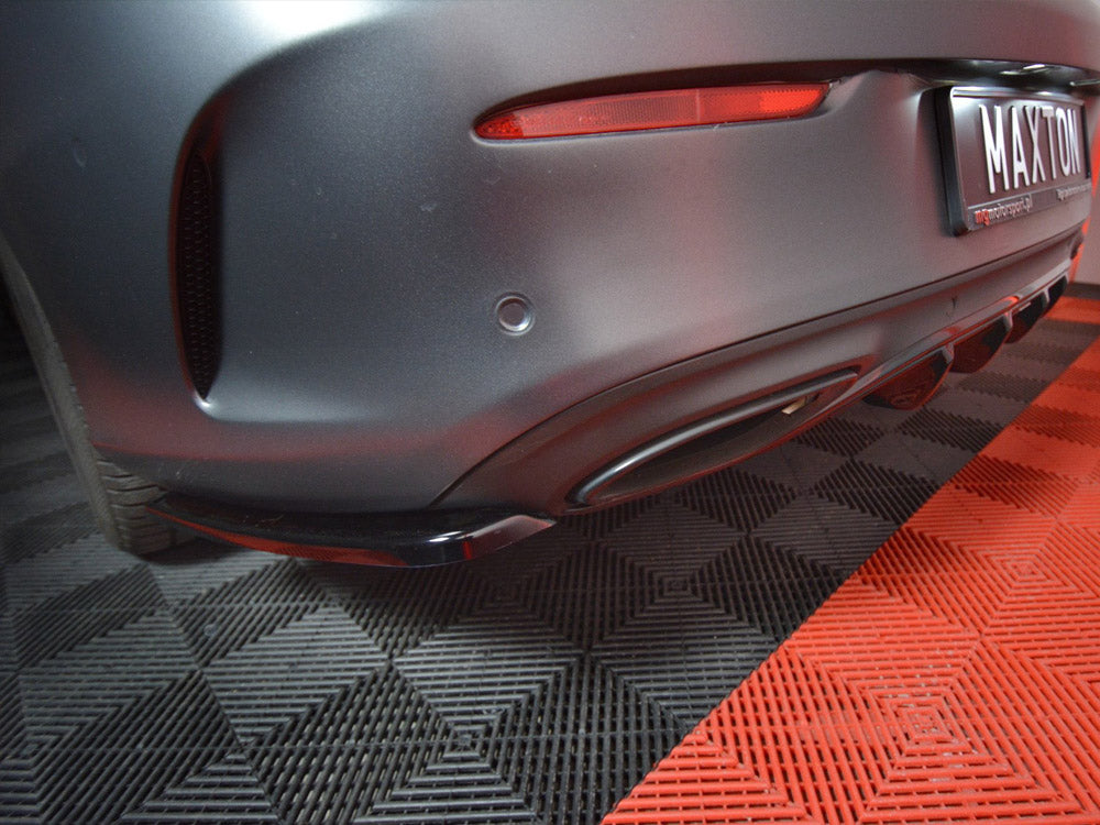 MAXTON DESIGN MERCEDES C-CLASS C205 AMG LINE REAR SIDE SPLITTERS — photo 3