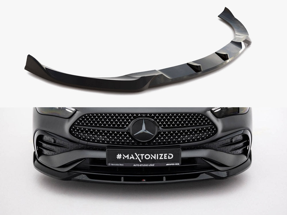 MAXTON DESIGN FRONT SPLITTER V2 MERCEDES-BENZ CLE AMG LINE C236 — photo 1