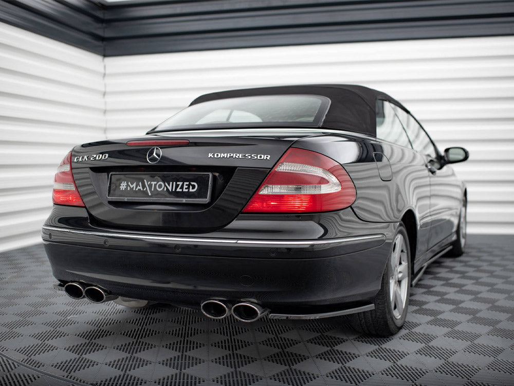 MAXTON DESIGN MERCEDES CLK W209 REAR SIDE SPLITTERS V.1 — photo 2