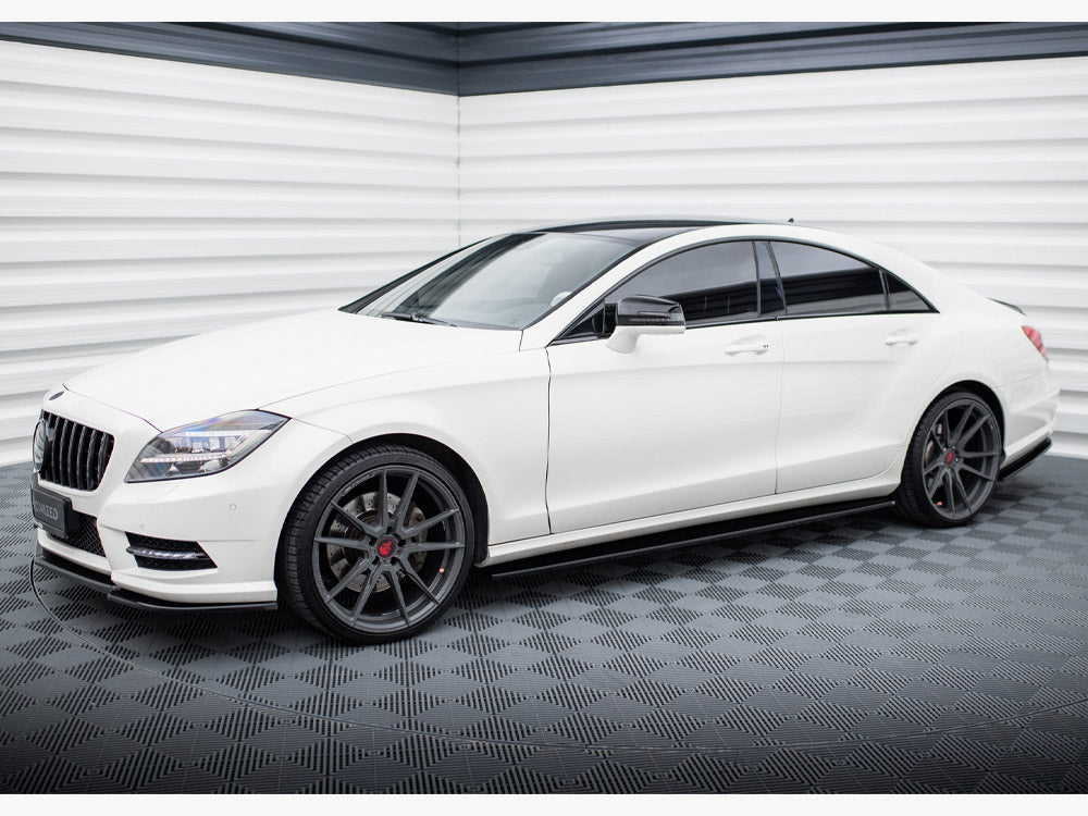 MAXTON DESIGN SIDE SKIRTS DIFFUSERS MERCEDES CLS AMG LINE C218 — photo 2