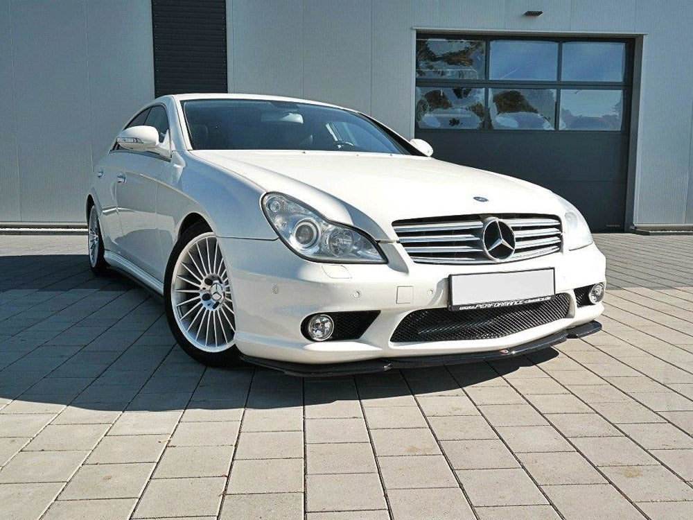 MAXTON DESIGN FRONT SPLITTER V.1 MERCEDES CLS C219 55 AMG (2004-2006) — photo 2