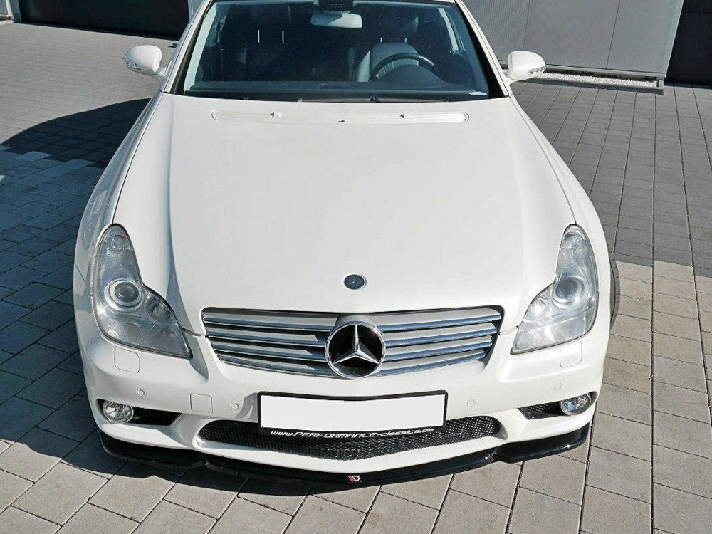 MAXTON DESIGN FRONT SPLITTER V.1 MERCEDES CLS C219 55 AMG (2004-2006) — photo 3