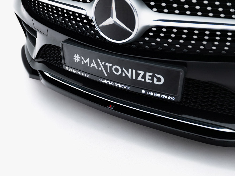 MAXTON DESIGN FRONT SPLITTER V.1 MERCEDES CLS AMG LINE C257 — photo 4