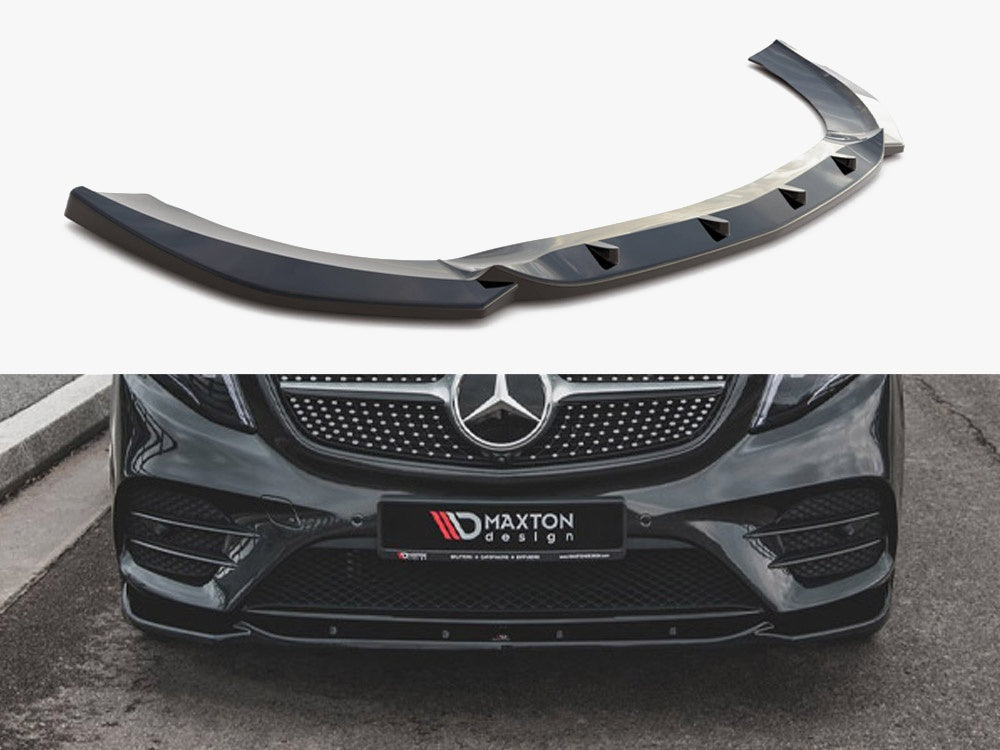 MAXTON DESIGN FRONT SPLITTER V1 MERCEDES-BENZ V-CLASS AMG LINE W447 — photo 1