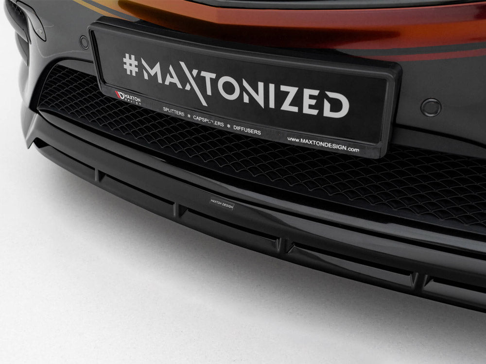 MAXTON DESIGN FRONT SPLITTER V6 MERCEDES-BENZ V-CLASS AMG LINE W447 FACELIFT — photo 4