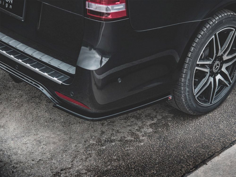 MAXTON DESIGN REAR SIDE SPLITTERS V2 MERCEDES-BENZ V-CLASS W447 FACELIFT — photo 3