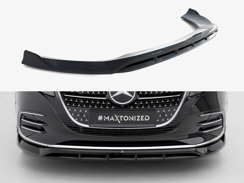 MAXTON DESIGN FRONT SPLITTER MERCEDES V-CLASS W447 FACELIFT 2 — photo 1