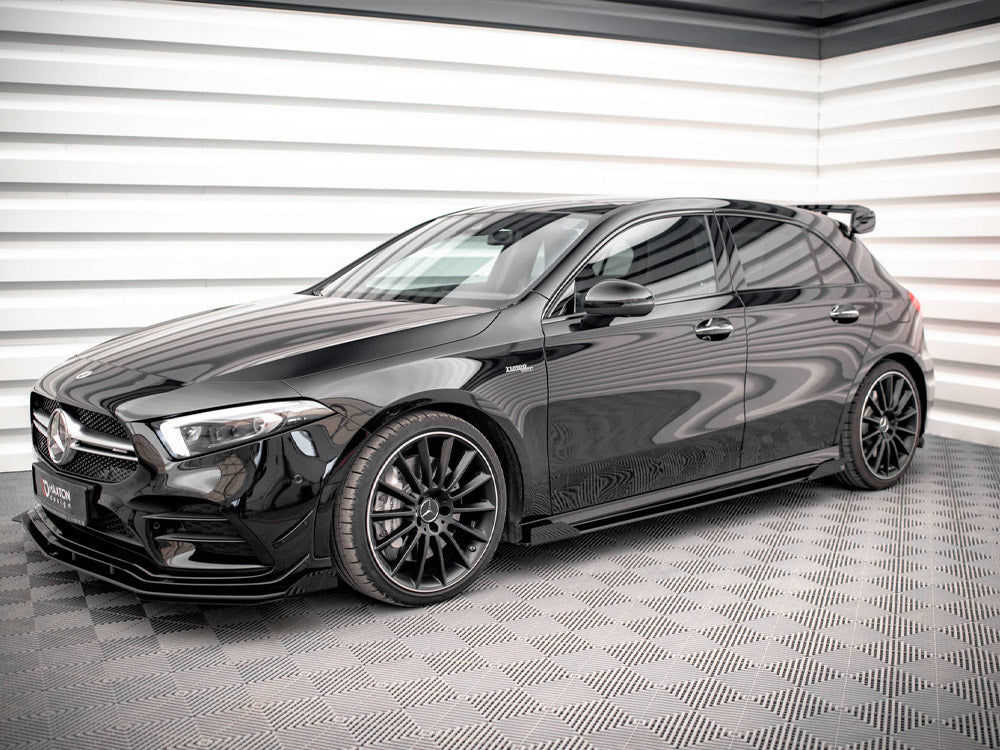 MAXTON DESIGN SIDE FLAPS MERCEDES A35 AMG / AMG LINE AERO PACK W177 — photo 2