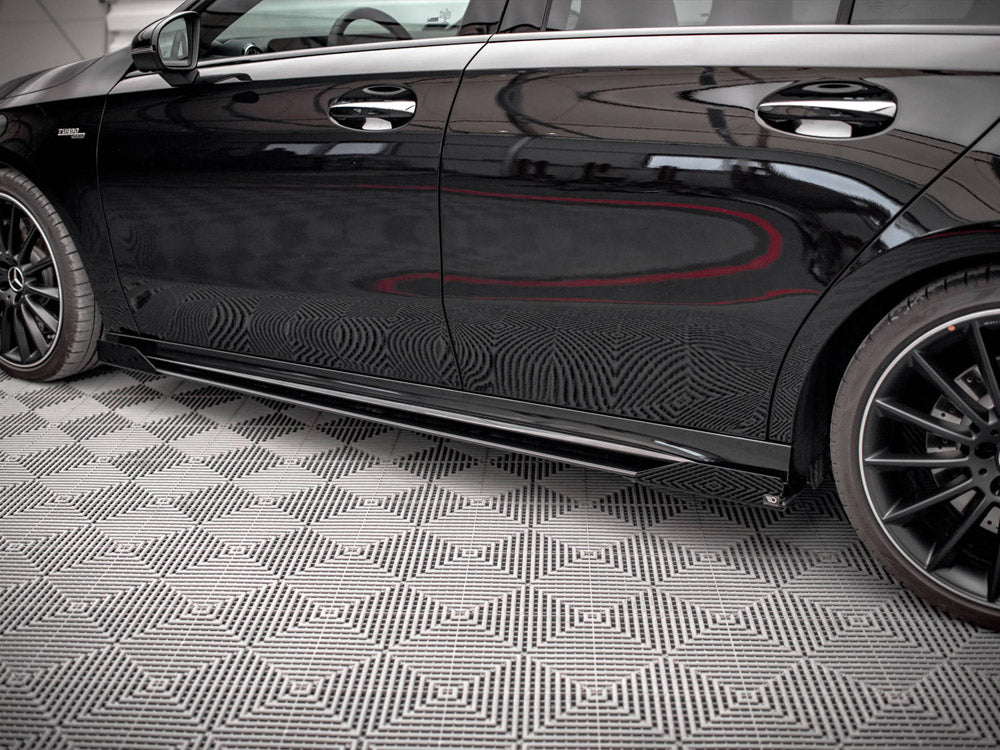 MAXTON DESIGN SIDE FLAPS MERCEDES A35 AMG / AMG LINE AERO PACK W177 — photo 3