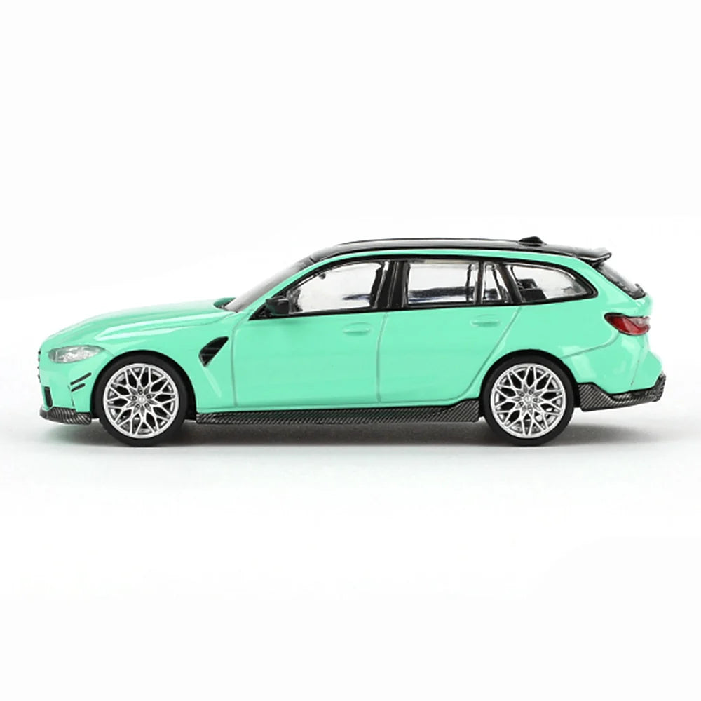Mini GT – BMW M3 M Performance Touring Mint Green – product view 2