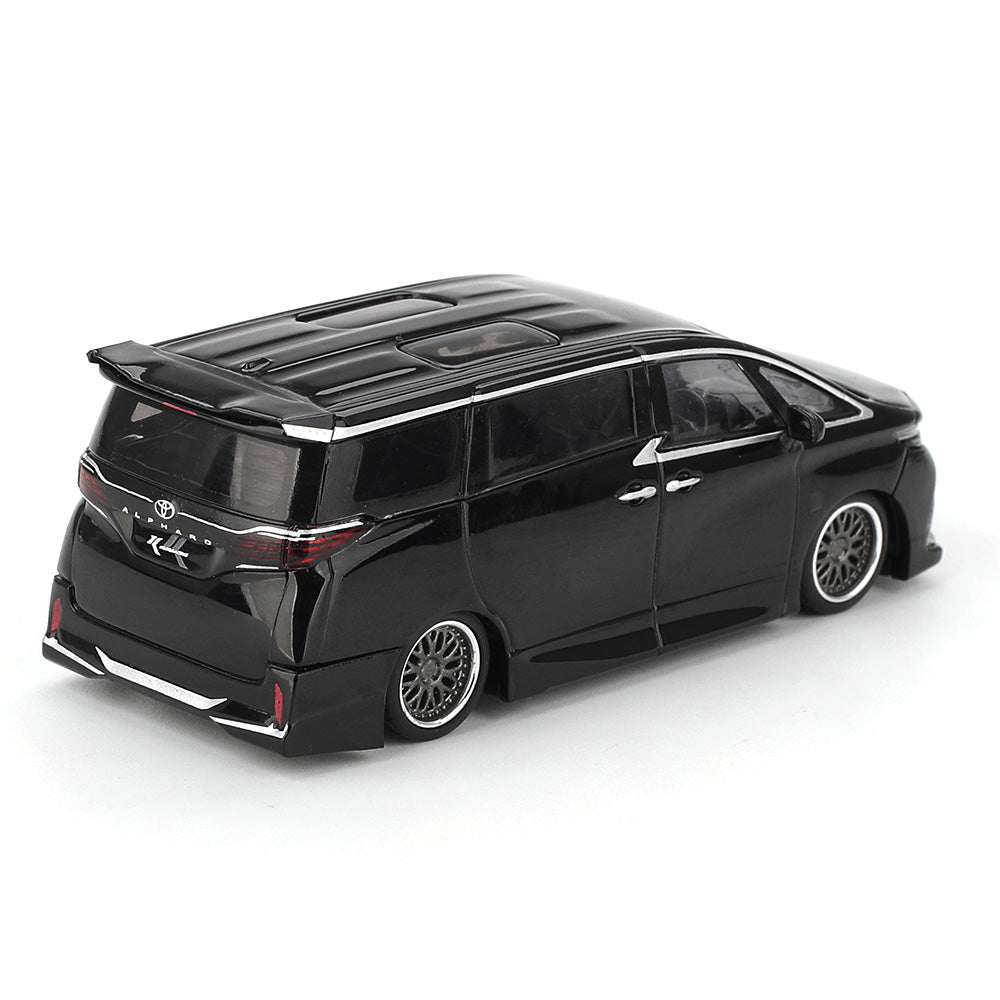 Mini GT – Toyota Alphard 40 KUHL Black – product view 3